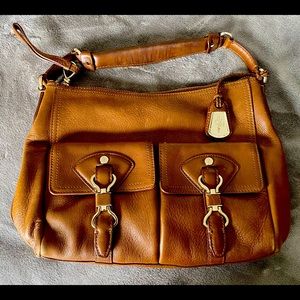 Cole Haan brown leather bag